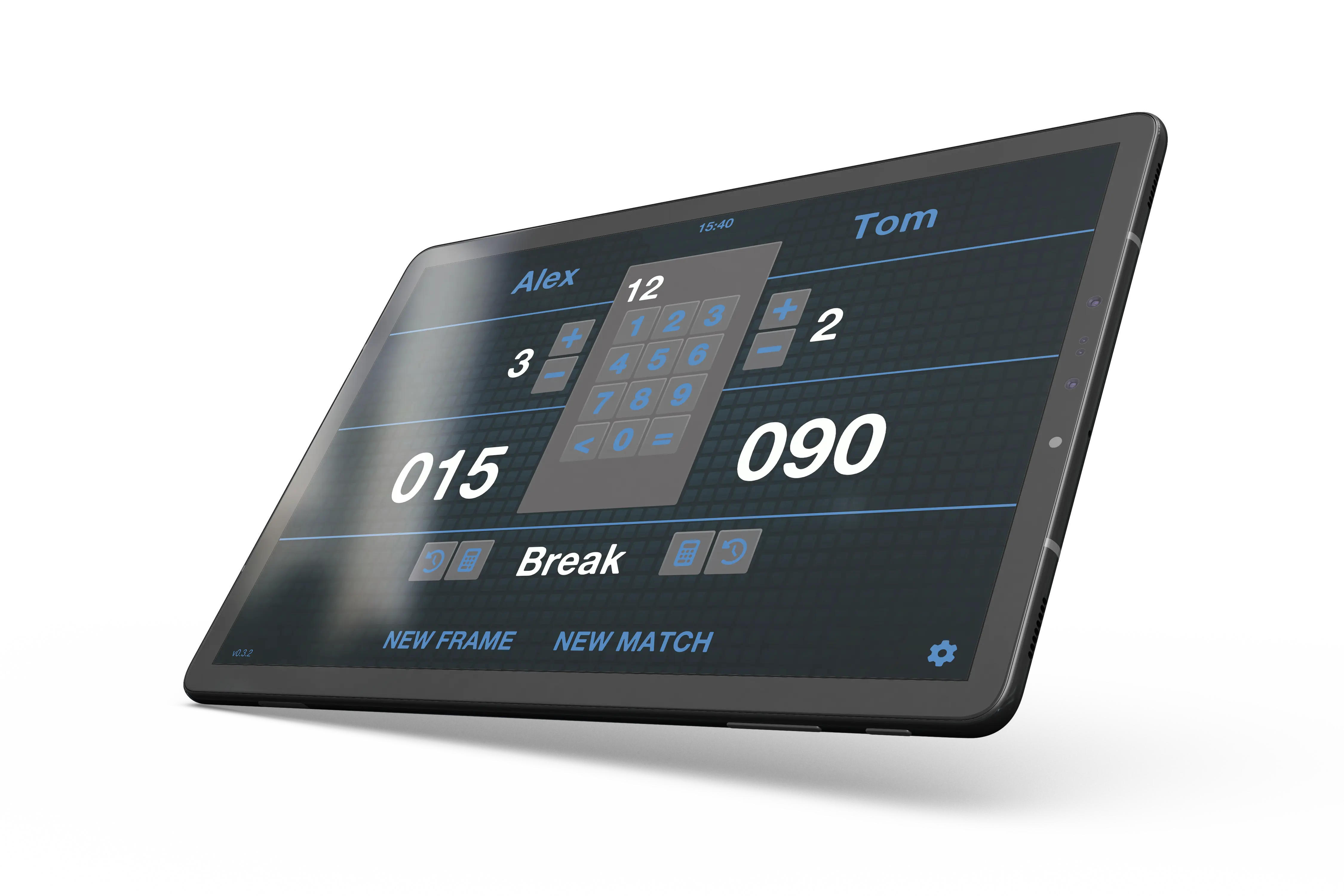 HPTM used on a tablet